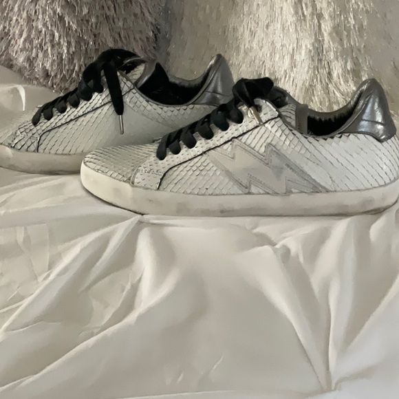 Women's Zadig & Voltaire Keith Flash Low Top Sneakers - Picture 3 of 6